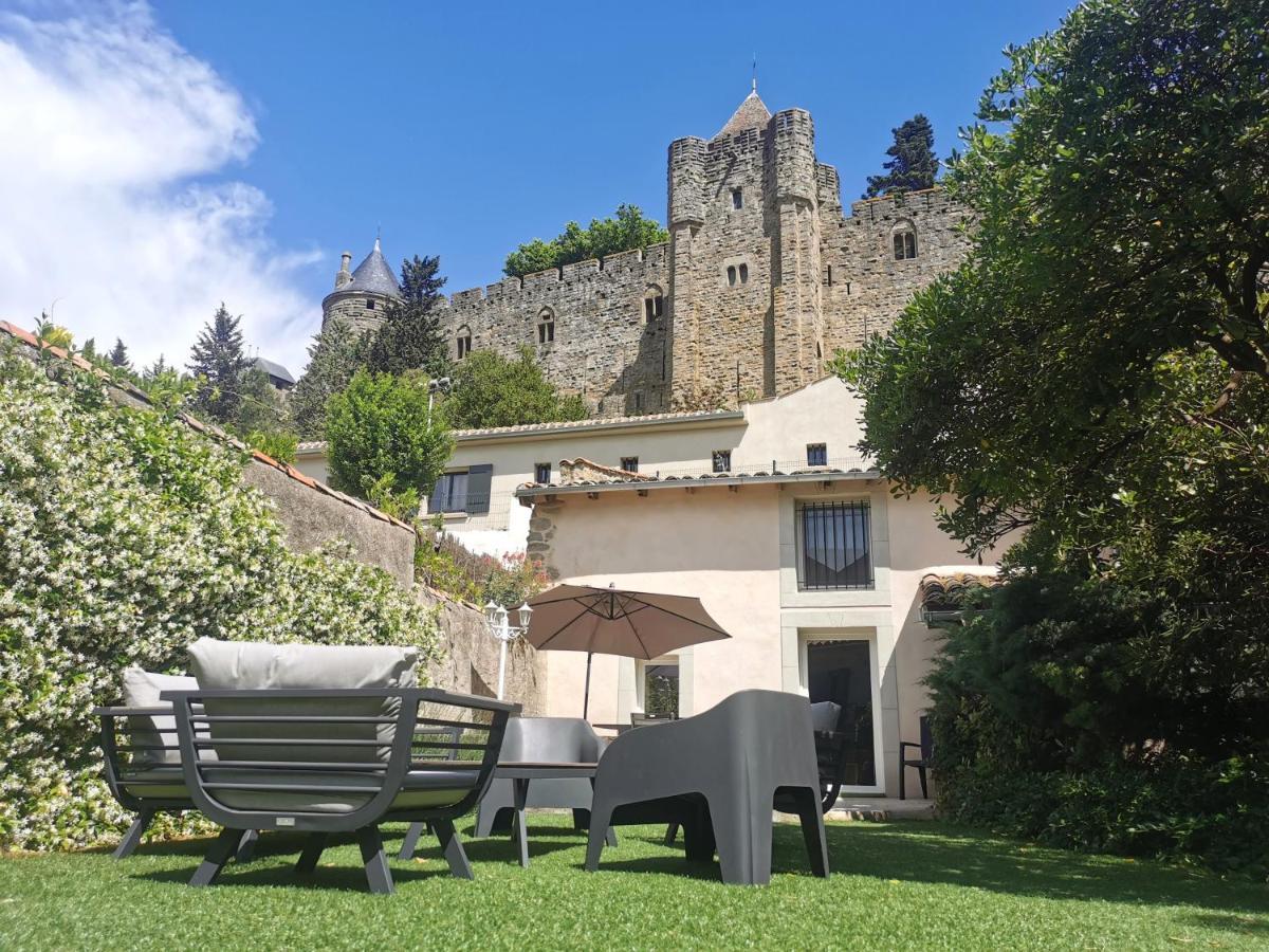 Le Cellier De Beaulieu, Au Pied De La Cite, Maison De Vacances Avec Climatisation Et Jacuzzi Carcassonne Eksteriør billede